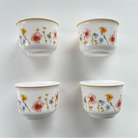 Acropal France Spring Flower Cups Set of 4 - Picture 2 of 10